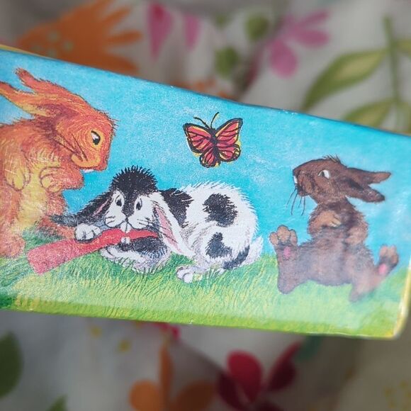 Vintage Pet box pencil box holder cat dog bird - Picture 9 of 11